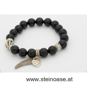 Armband Onyx "Flügel"